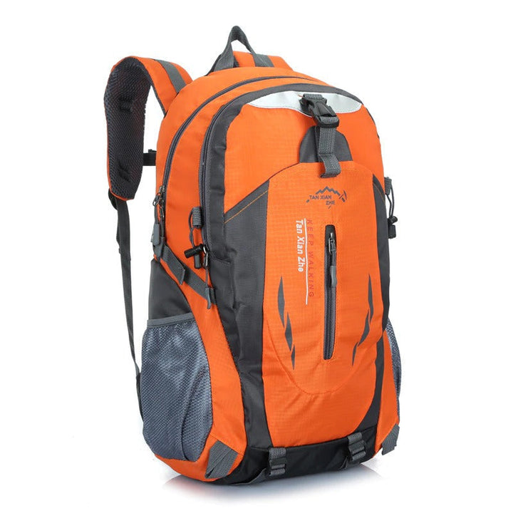 Stylish unisex waterproof daypack with multiple compartments, perfect for daily commute, school, or short adventure travel.