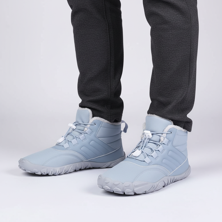 Jesse waterproof barefoot snow boots, synthetic upper, perfect for cold weather
