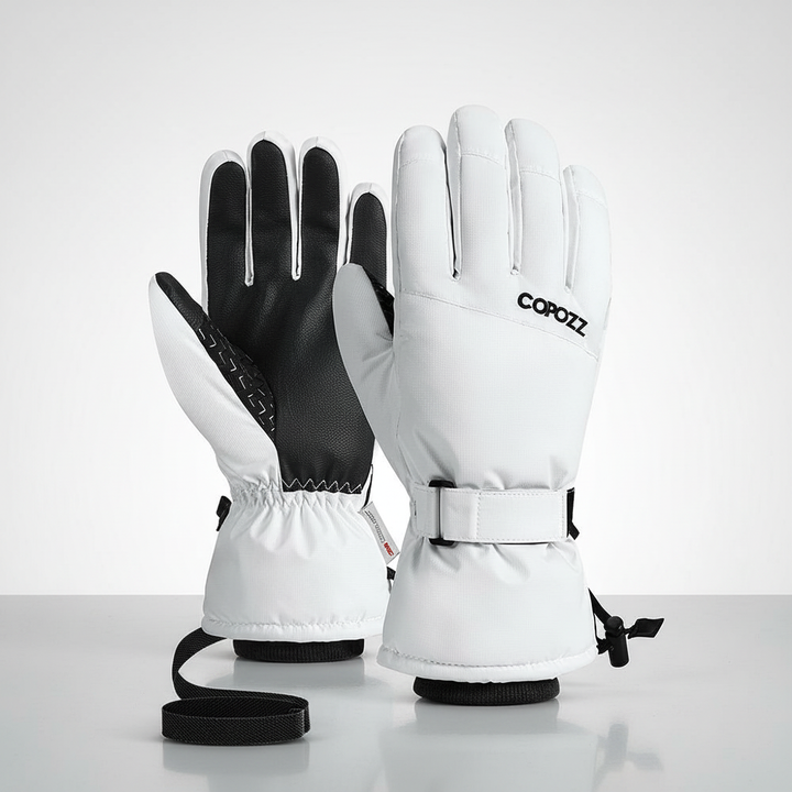 Stack of GlideGrip unisex waterproof thermal winter gloves, essential outdoor gear accessory