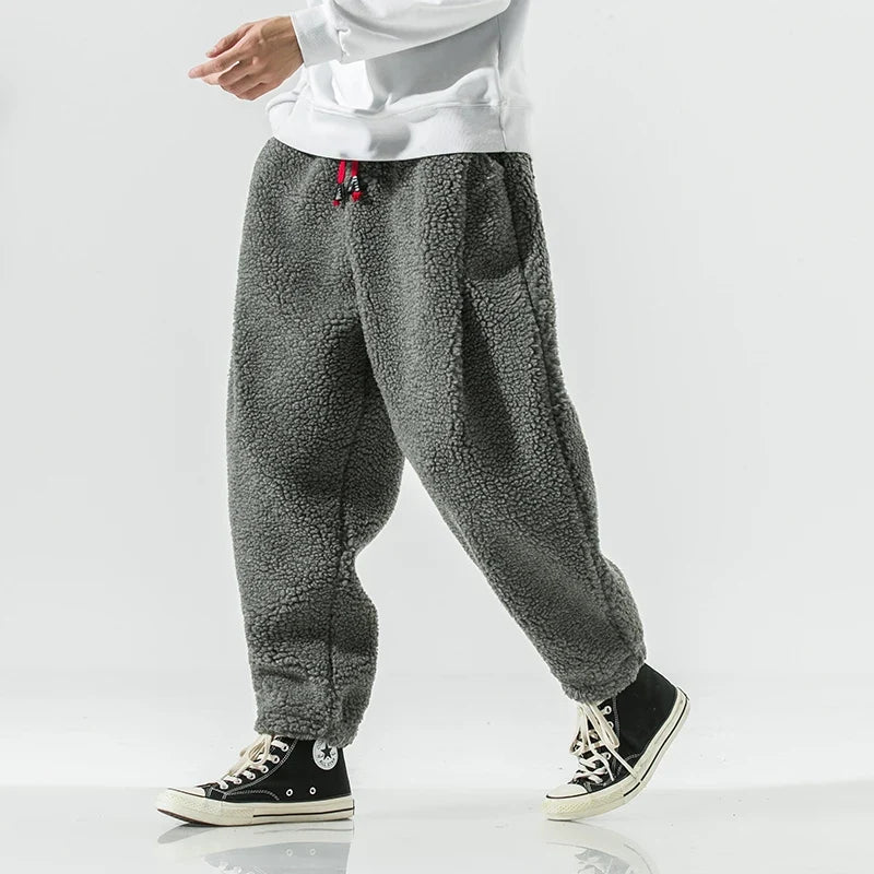 Navy blue unisex comfort pants, relaxed fit loungewear, perfect for cozy everyday wear or light active lifestyle.