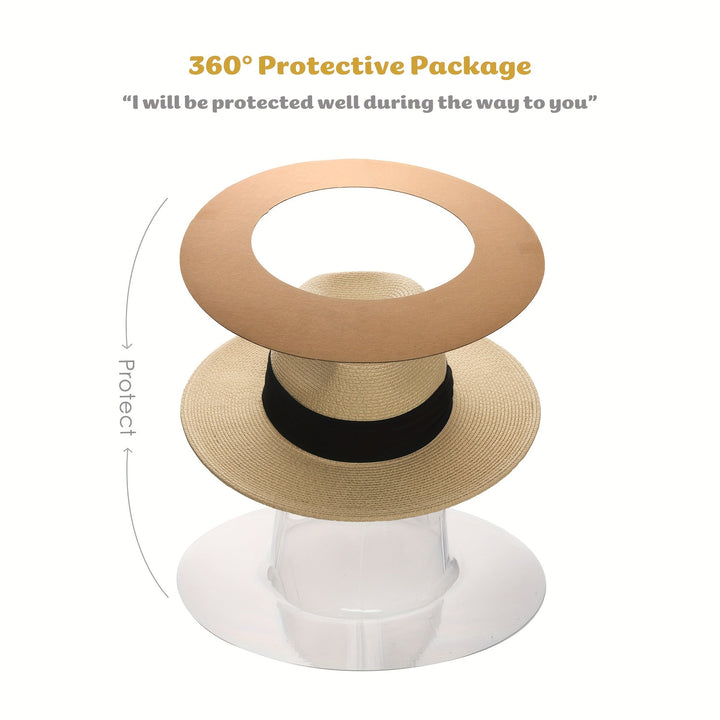 Fashion-forward wide brim sun hat for summer, ideal for beach, travel, and everyday effective UV protection.