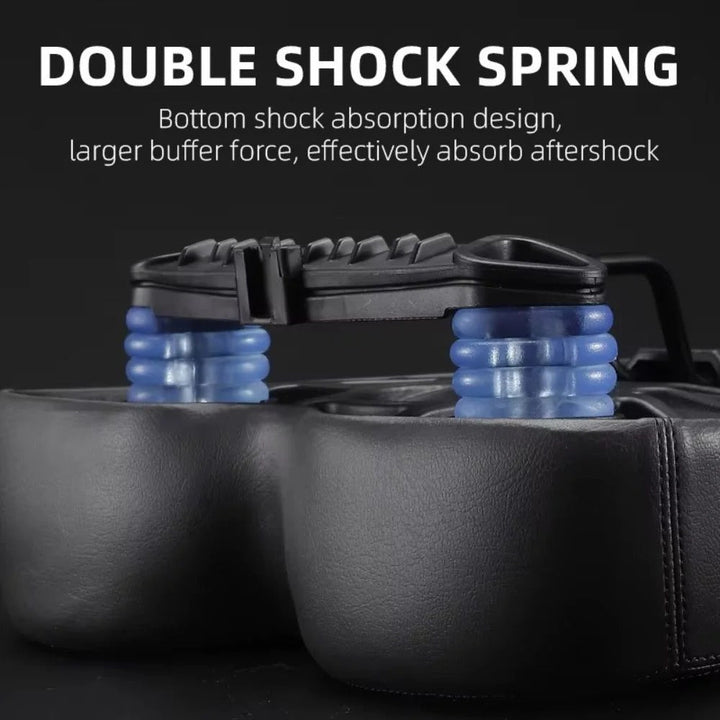 Experience ultimate comfort with this wide, cushioned bike seat, designed for long-distance cycling enjoyment.