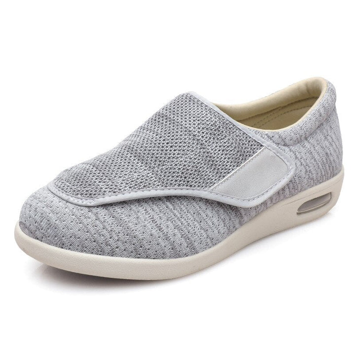 Unisex diabetic shoes with superior arch support, wide toe box, and soft lining for swollen, sensitive feet.