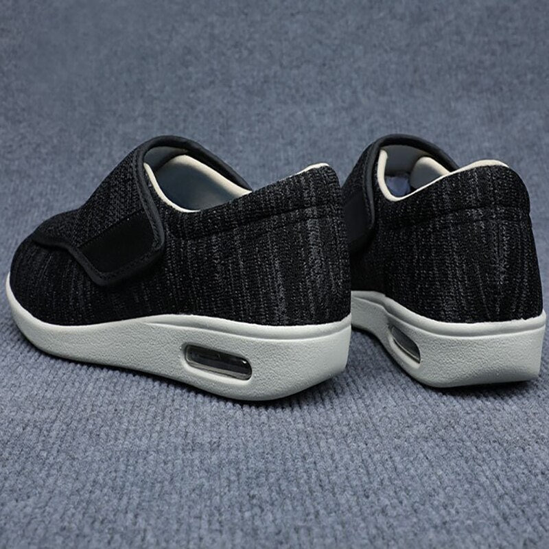 Orthotic friendly diabetic shoes, unisex design with spacious toe box for ultimate comfort and foot health.
