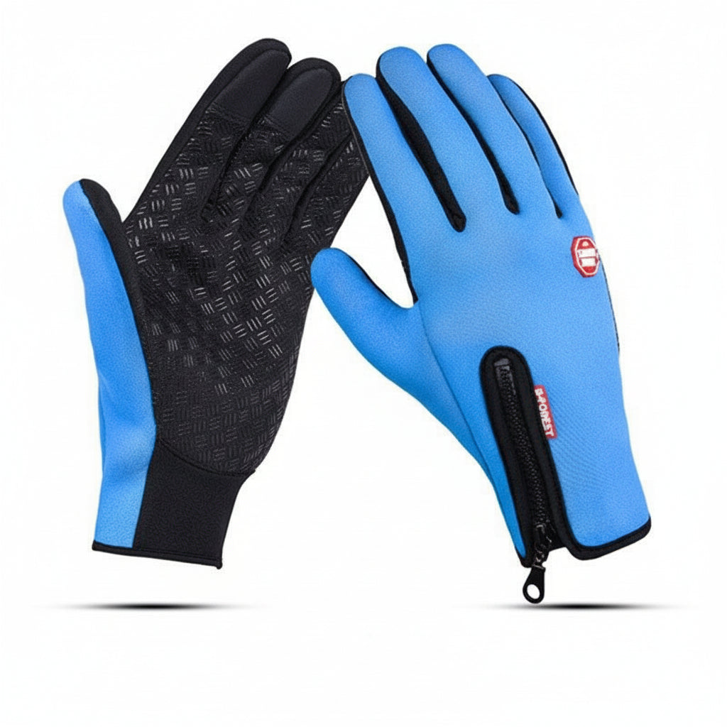 Running gloves: windproof, thermal, touchscreen compatible. Keep hands warm & use devices in cold.