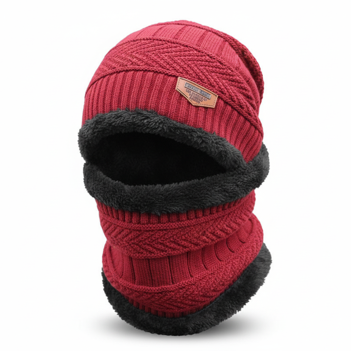 Durable unisex winter cap with face protection, perfect for harsh winters.