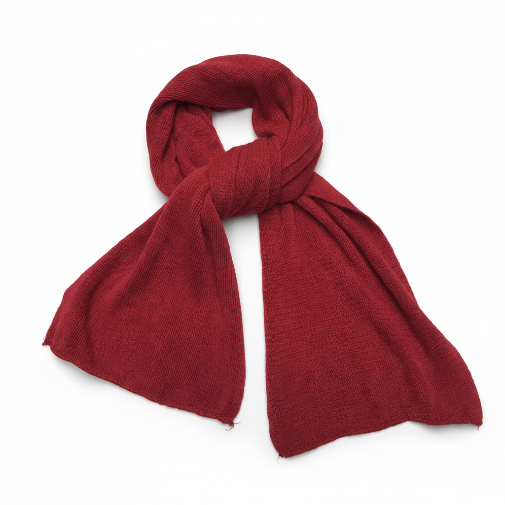 Stack of colorful cashmere scarves, showcasing variety of choices for warm winter fashion accessories
