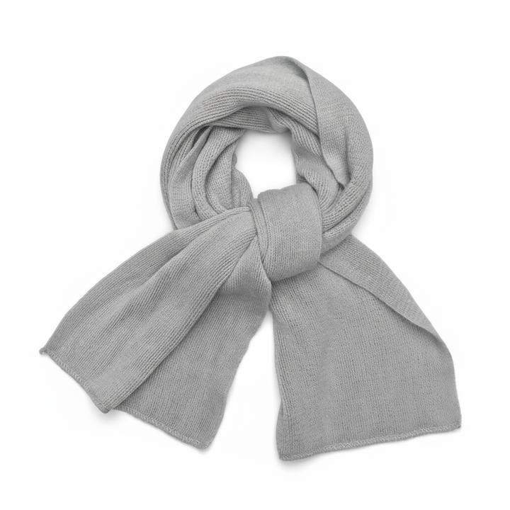 Unisex winter wrap, soft cashmere scarf in a natural brown, warm and comfortable for cooler days