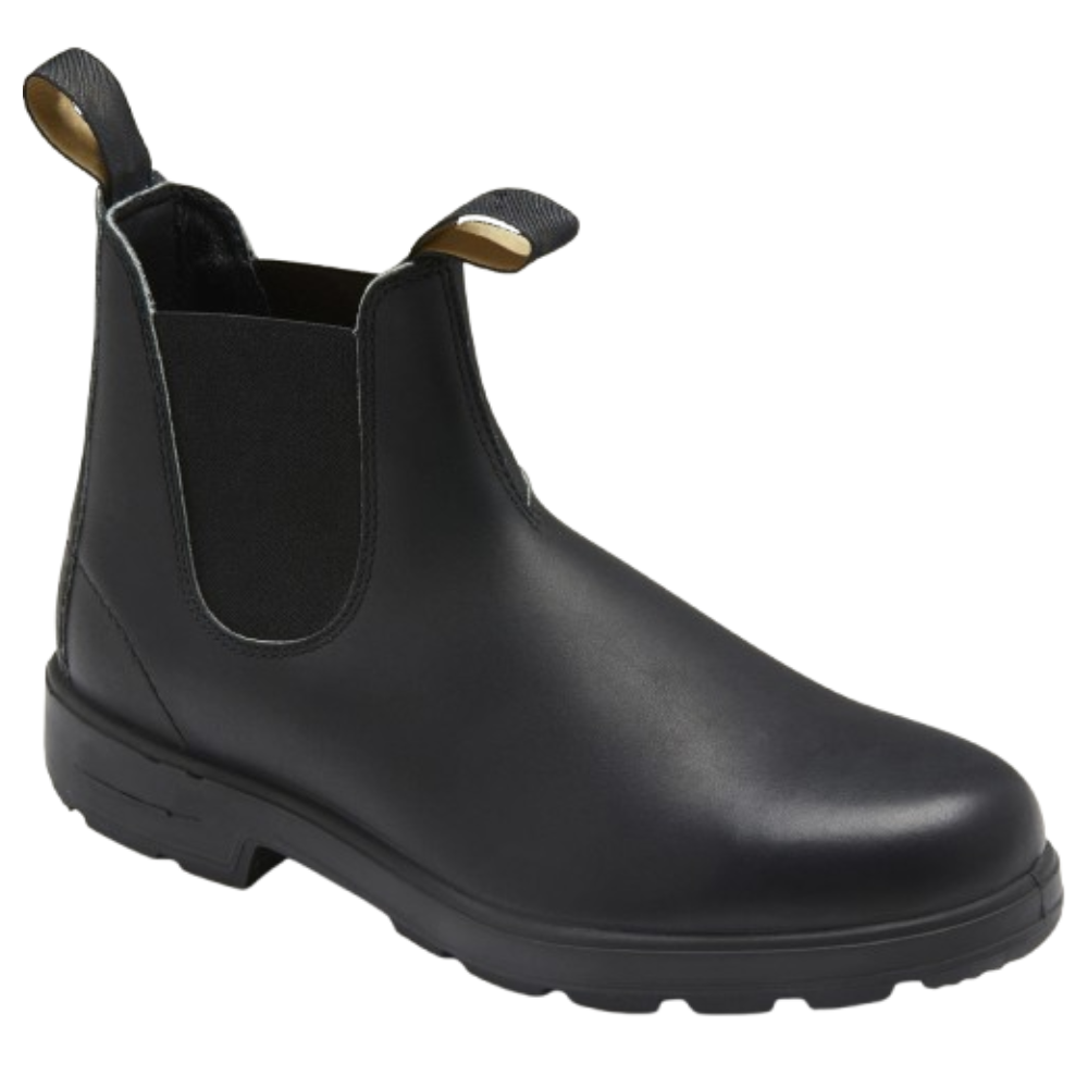 Men's waterproof Chelsea winter boots, warm & slip-resistant for snow and ice.