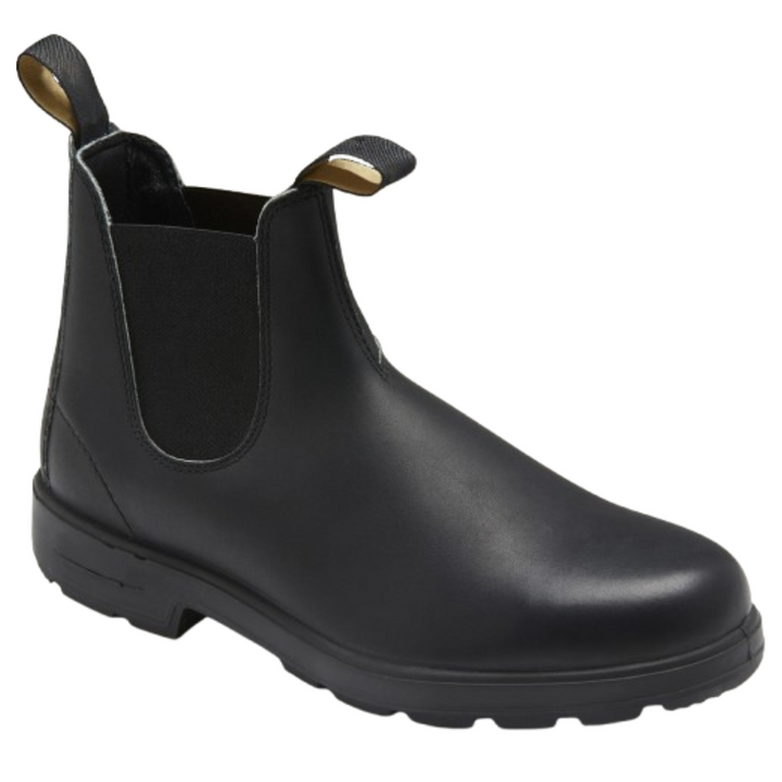 Men's waterproof Chelsea winter boots, warm & slip-resistant for snow and ice.