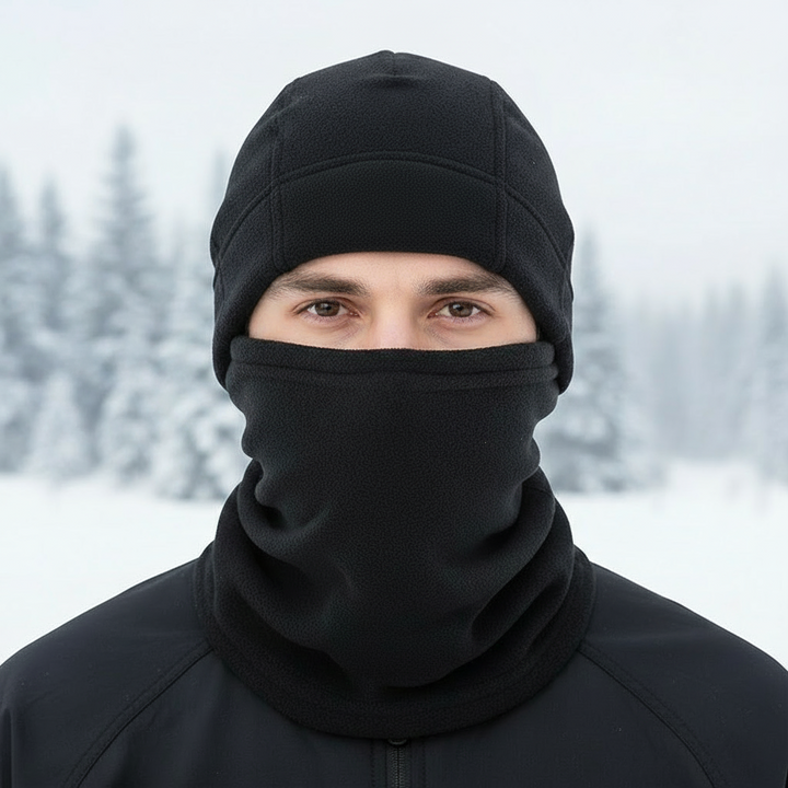 Unisex WinterGuard head & neck gaiter for cold weather, ski, polyester