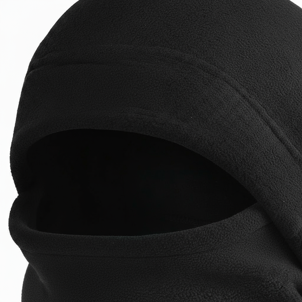 Polyester headwear gaiter, unisex, protecting against winter cold