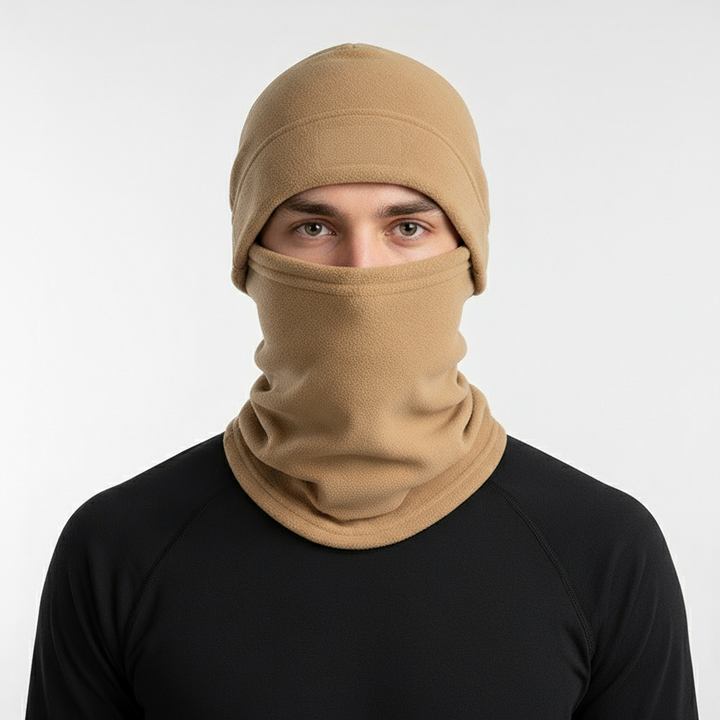 Outdoor winter gaiter, black, unisex, essential cold weather accessory