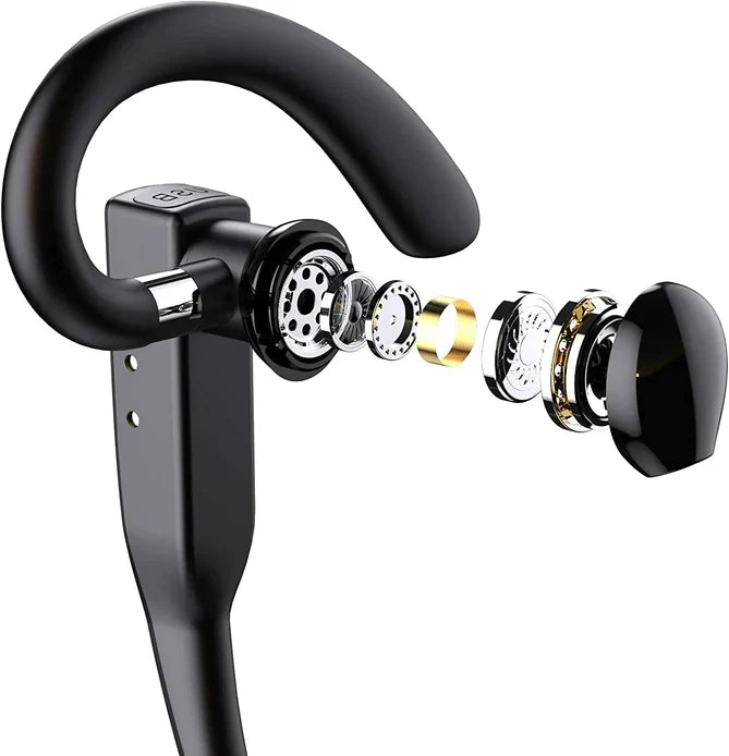 Essential driver accessory: wireless Bluetooth 5.1 noise cancelling trucker headset with dual mic for clear comms.