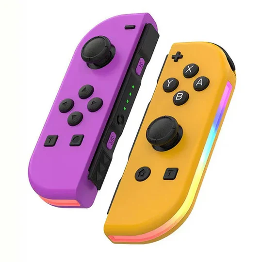 High-performance wireless Pro Controller for Nintendo Switch gaming. Features haptic feedback, motion control, & RGB.
