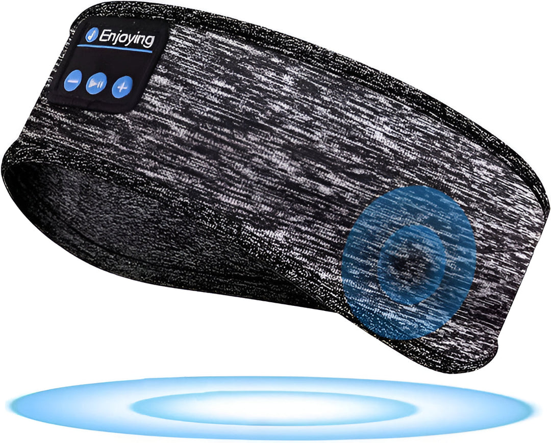 Unisex wireless sleep headphones and sports headband for ultimate comfort during sleep, workouts, and relaxation.