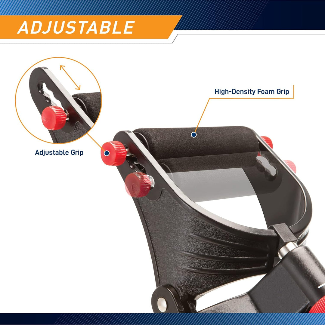Durable forearm exerciser & wrist strengthener for comprehensive strength training. Home gym accessory.