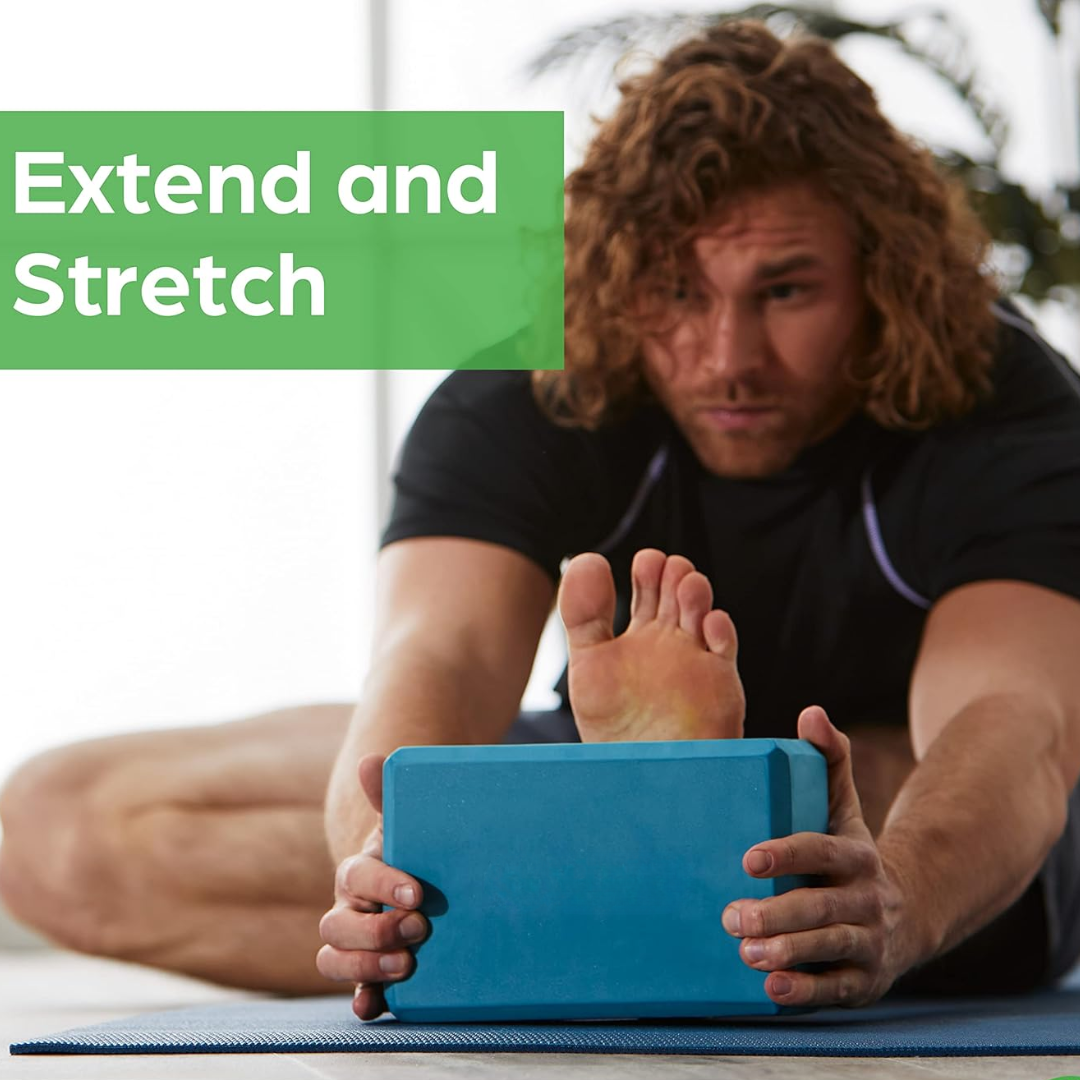 Durable non-slip EVA foam yoga block designed for long-lasting use, offering reliable support for all fitness levels.