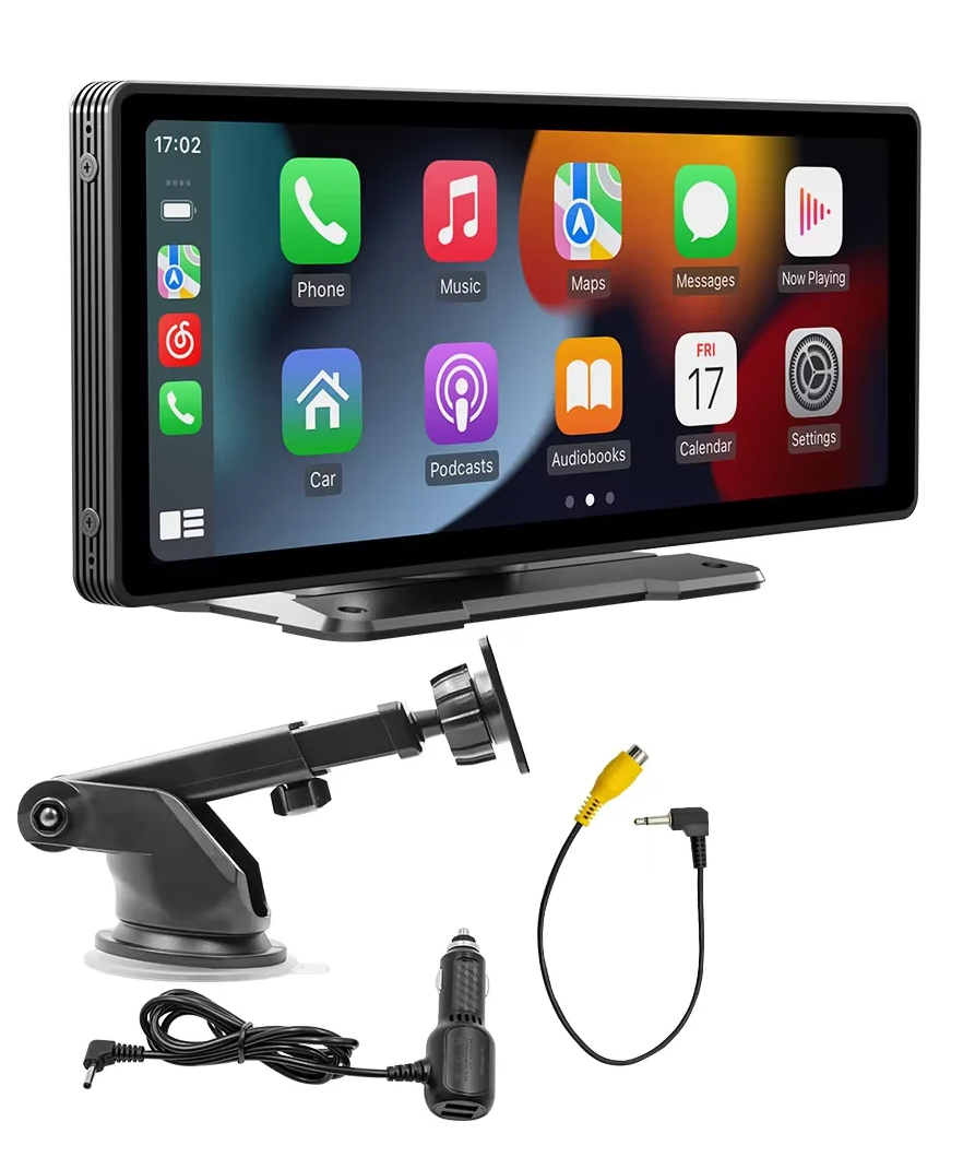 Universal 10.26-inch wireless Apple CarPlay and Android Auto car stereo display
