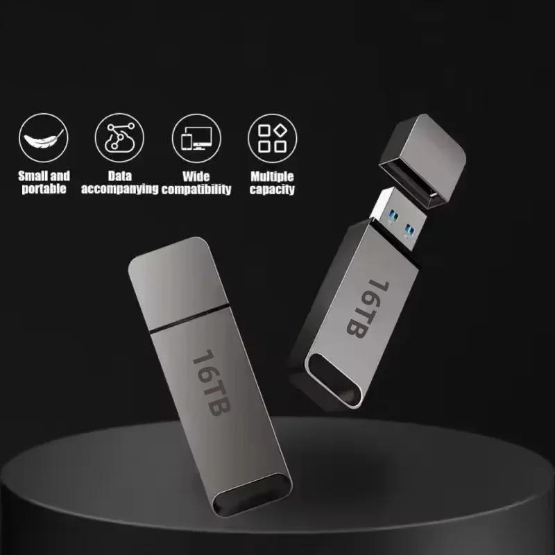Universal high-speed 4TB USB 3.2 flash drive, waterproof & shockproof, reliable data storage solution.