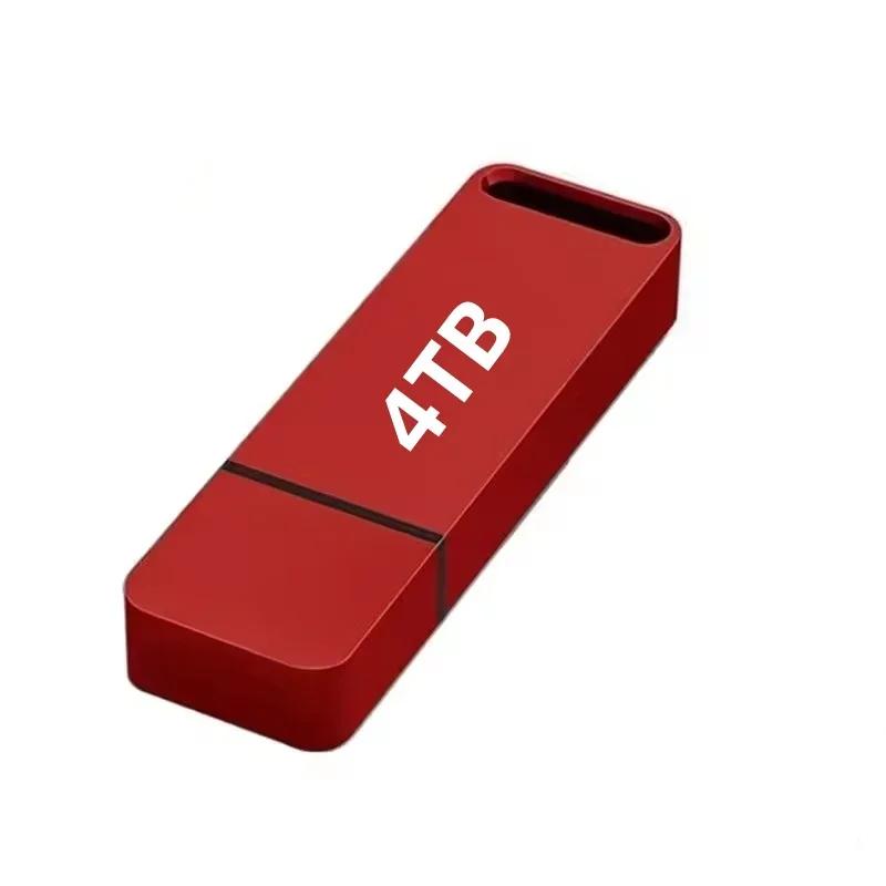High-speed 4TB universal USB 3.2 flash drive, ideal portable data storage, waterproof & shockproof.
