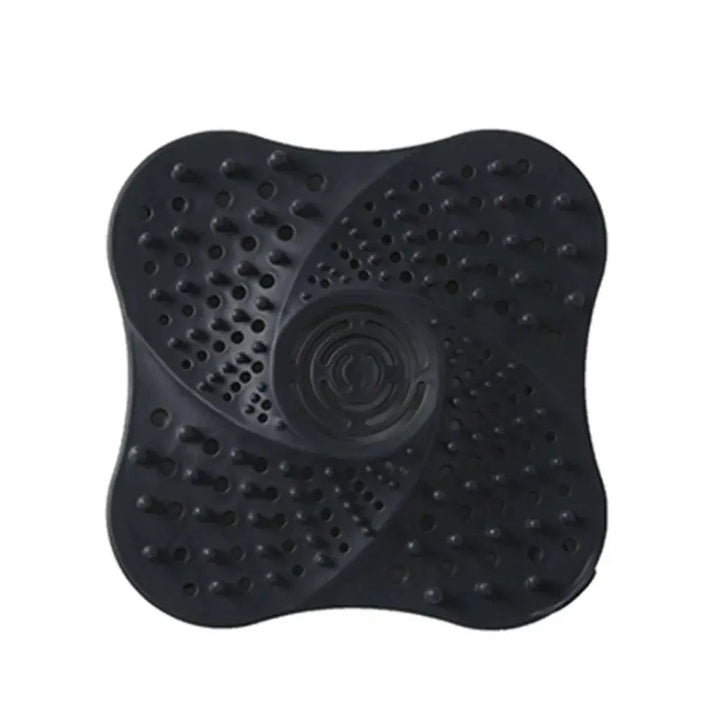 Spiral design hair catcher for universal shower and sink drains. Anti-clog bathroom & kitchen plumbing guard.