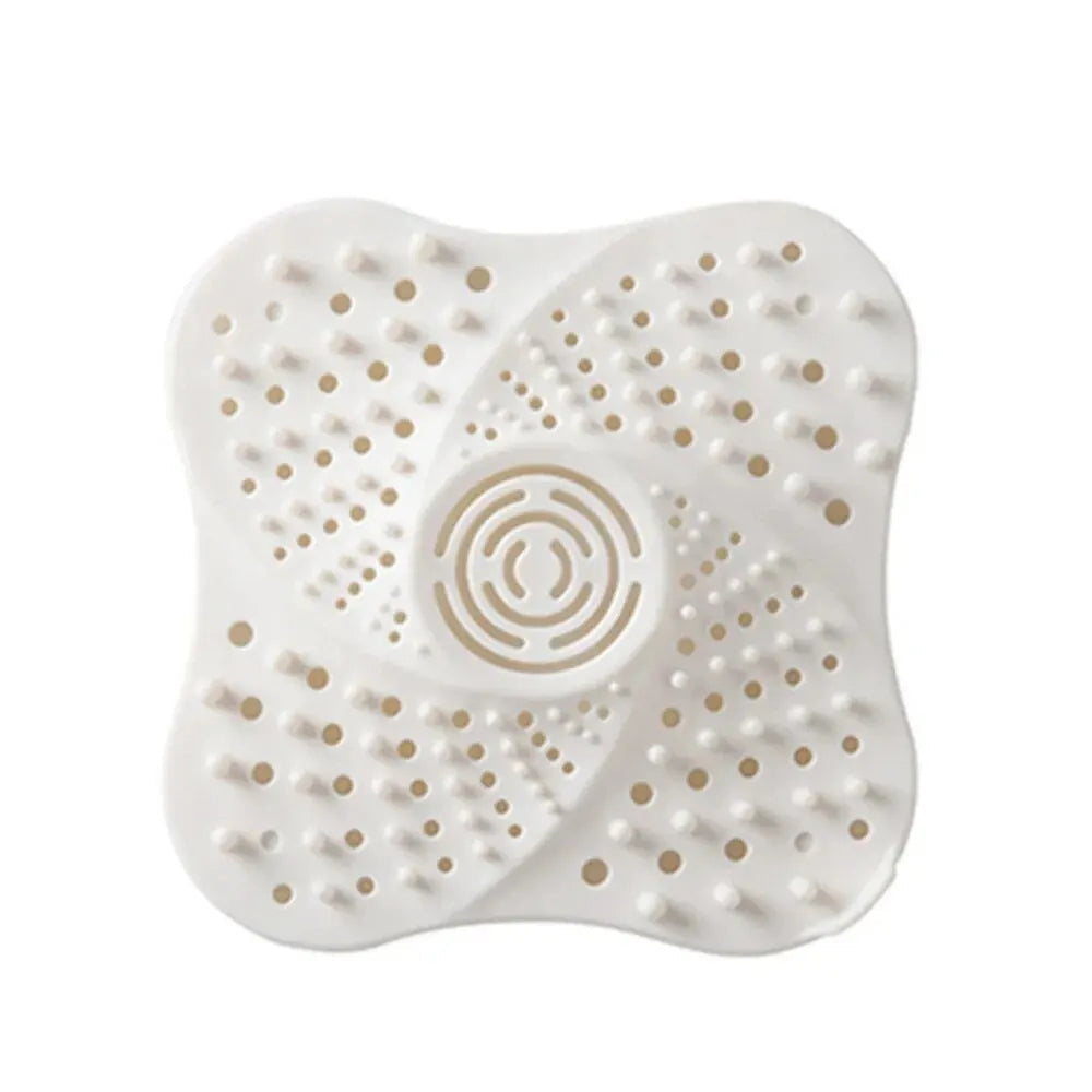 Universal anti-clog spiral hair catcher for shower, sink, and tub drains. Protects bathroom & kitchen plumbing.