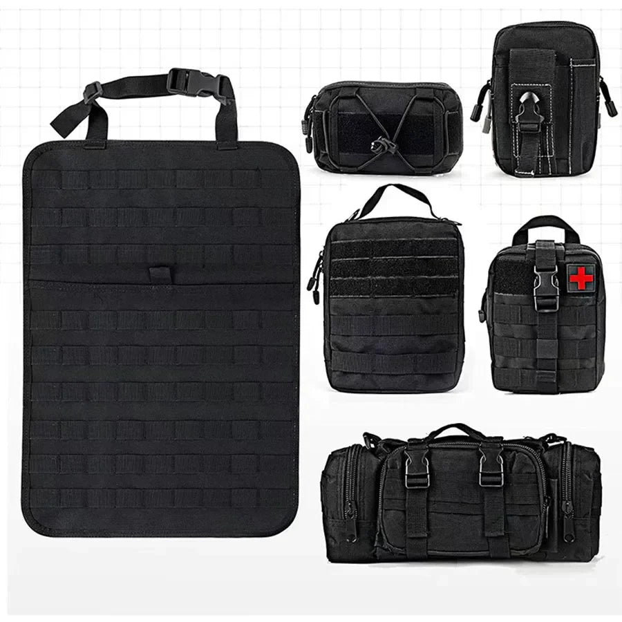Keep your car neat with this universal backseat organizer, perfect for family travel & vehicle storage.