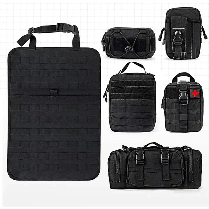 Keep your car neat with this universal backseat organizer, perfect for family travel & vehicle storage.