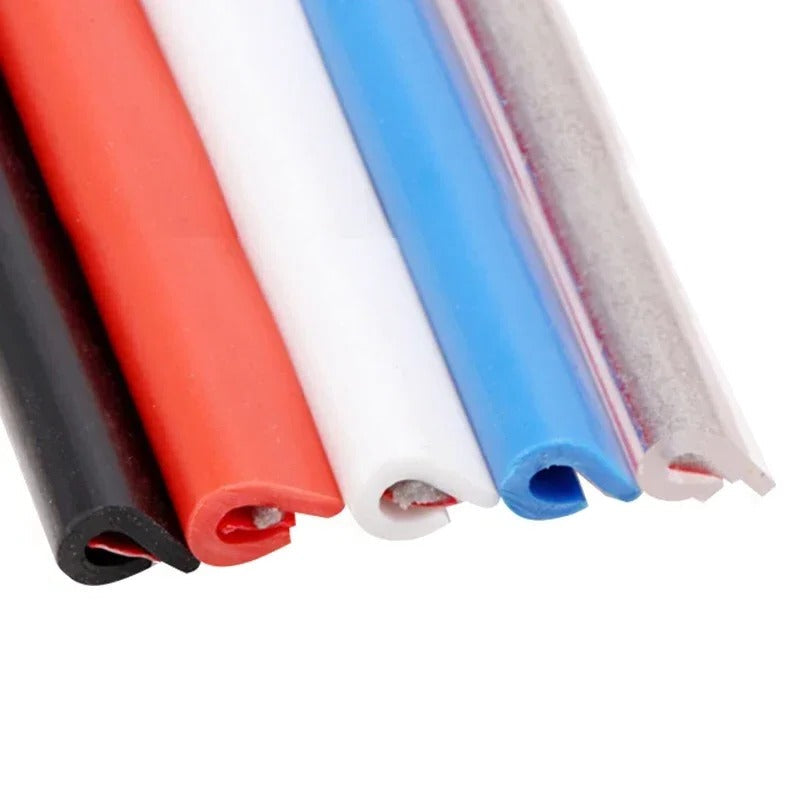 Universal car door edge protector. Easy install, weather resistant scratch prevention for car paint care.