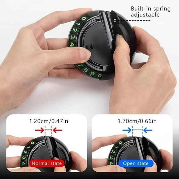 Universal dashboard phone mount & organizer with storage for car essentials and temporary parking number.