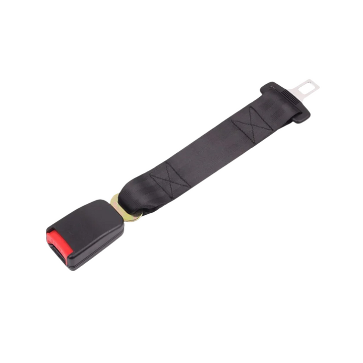 Universal car seat belt extender for enhanced driving comfort, safety, and a perfect fit.