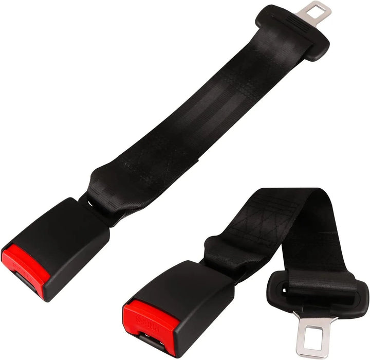 Universal car seat belt extender for enhanced safety & comfort. Durable auto accessory.