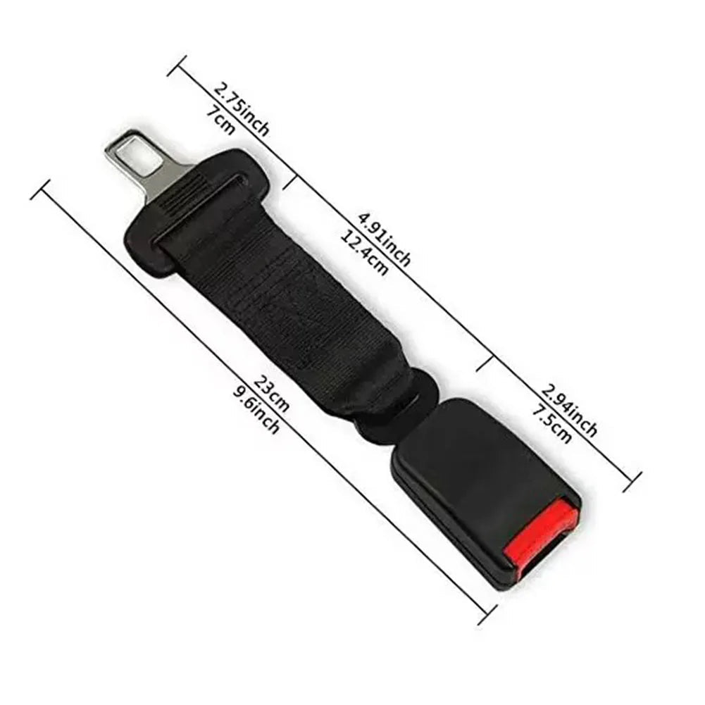 Enhance driving comfort & car safety with this universal seat belt extender. Essential vehicle accessory.