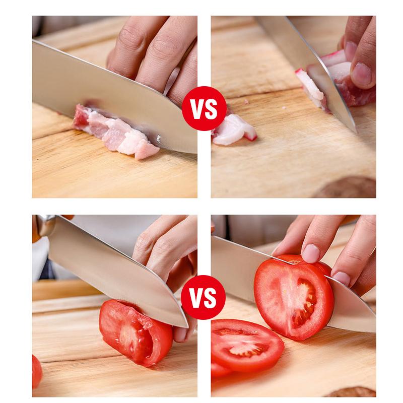 Universal electric kitchen sharpener for knives, scissors, and various kitchen tools.