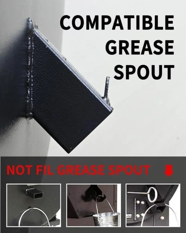 Reusable grease collector for pellet & smoker grills. Easy install BBQ accessory for clean grilling.