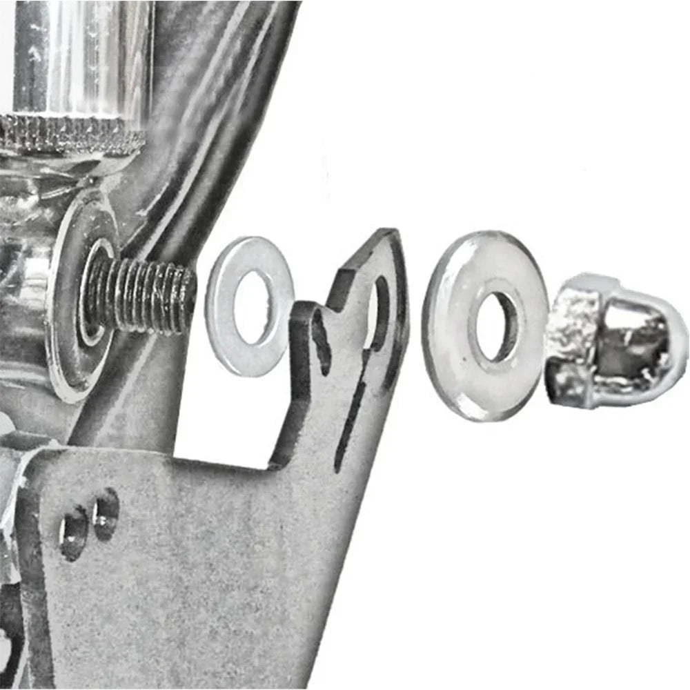 Universal motorcycle rear mudguard fender part, ideal for various street and dirt bikes
