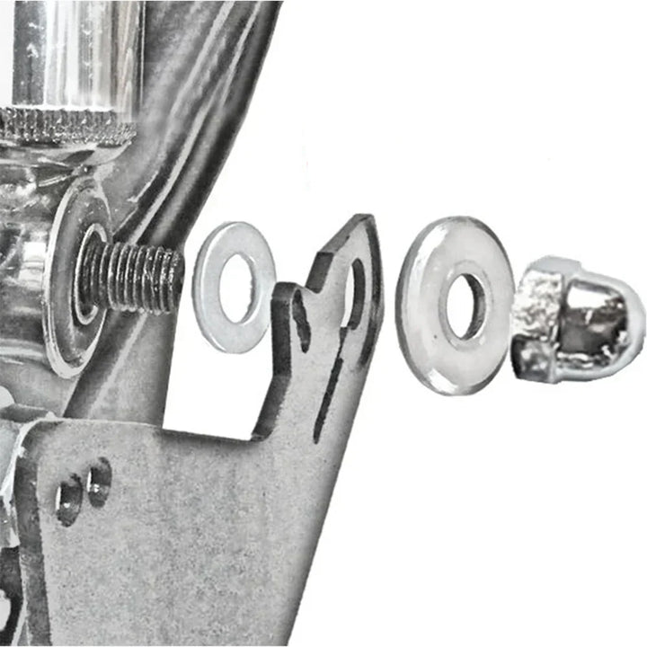 Universal motorcycle rear mudguard fender part, ideal for various street and dirt bikes