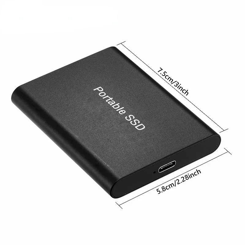 Shockproof & water-resistant Universal Portable SSD, secure external hard drive.