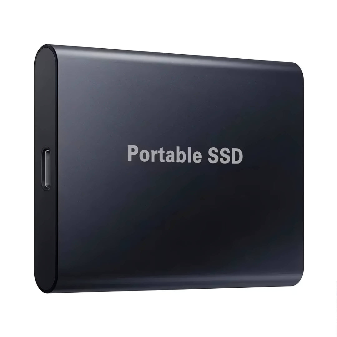 Plug & Play Universal SSD external hard drive with Type-C for easy storage & compatibility.