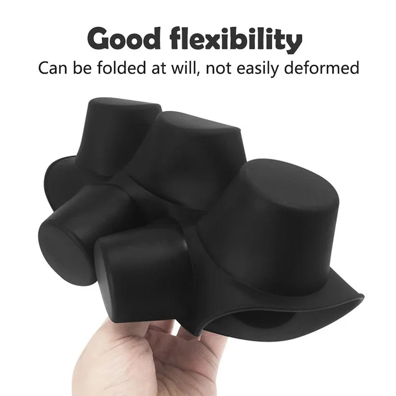 Eco-friendly silicone baking dish for air fryer & microwave. Heat-resistant & flexible for easy release. Kitchen essential.