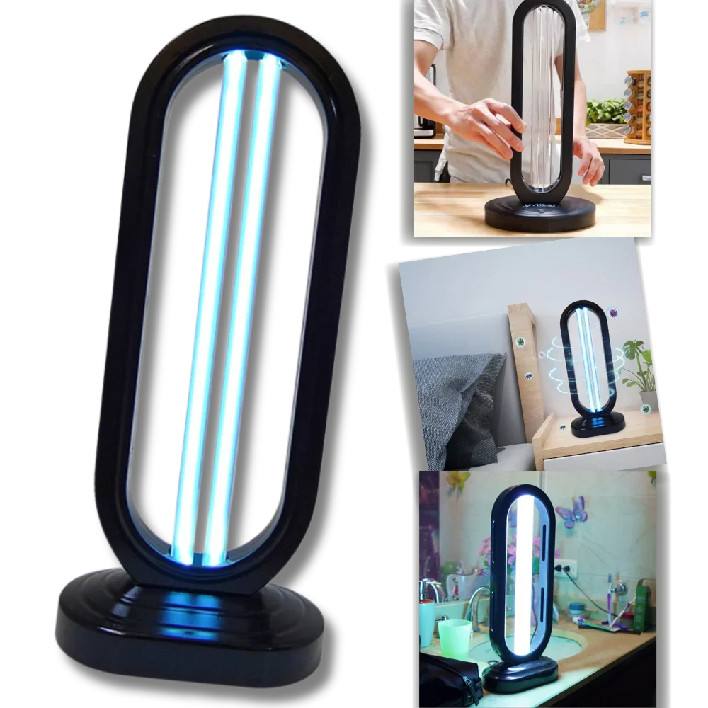Multi-surface UV Disinfectant Bulb, an effective germ killer for beds, rooms & various household items.