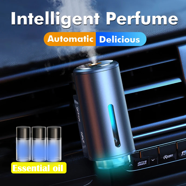 Compact electric car aroma diffuser, USB humidifier for auto