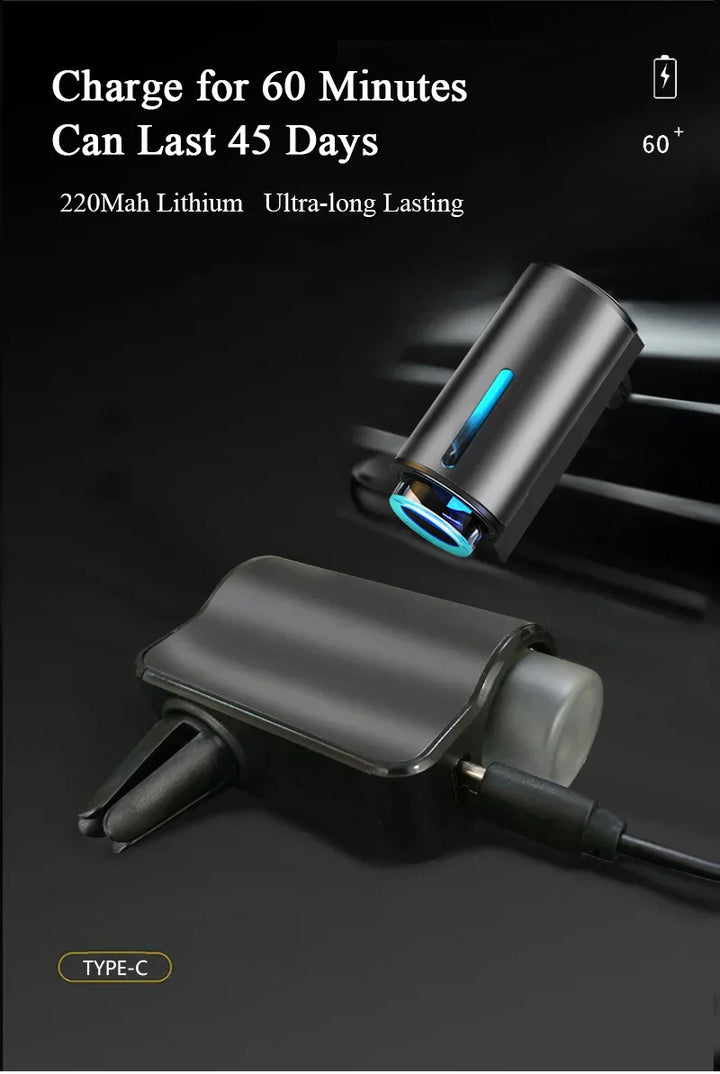 Modern auto aroma diffuser, USB powered air freshener