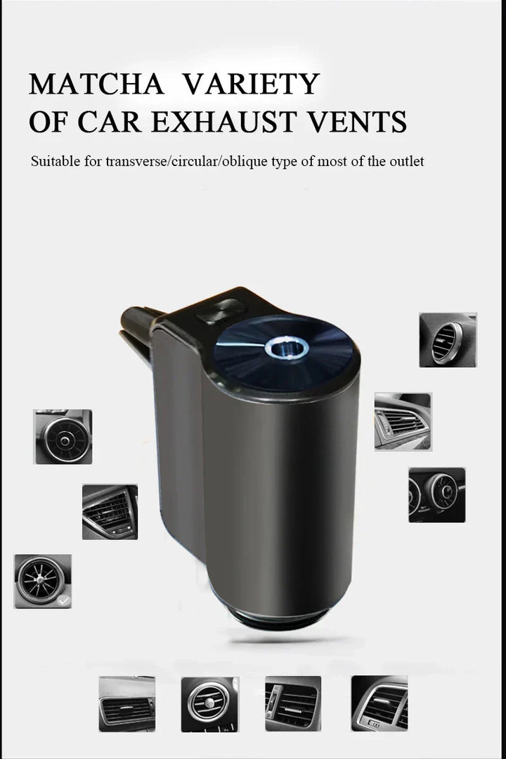 Car accessory: USB aroma diffuser for pleasant drives