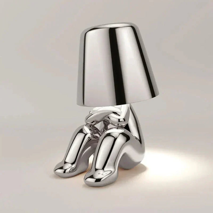 Portable USB LED table lamp, striking design, perfect for small spaces