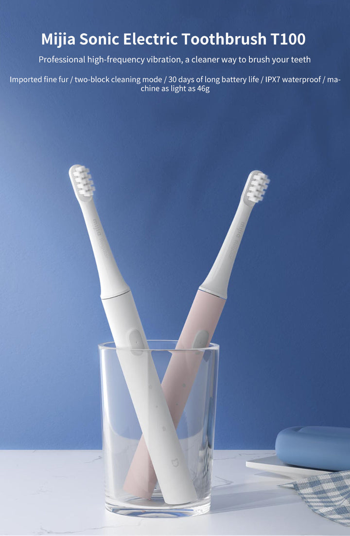 Sonic Electric Toothbrush with long-lasting battery, suitable for extended use