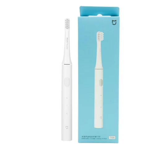 White Sonic Electric Toothbrush against a clean bathroom background, emphasizing hygiene