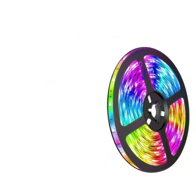 USB RGB LED strip light, color changing for room decor, flexible ambient lighting