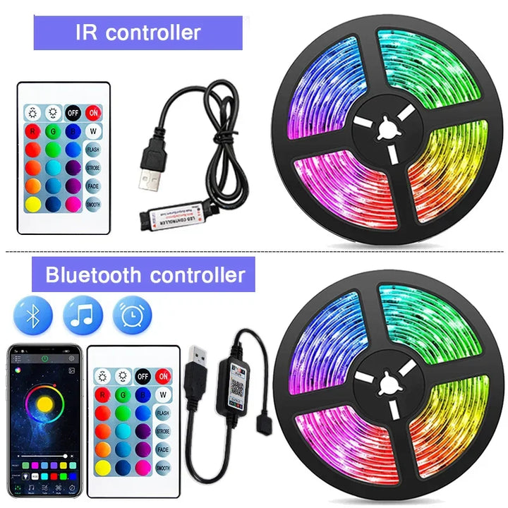 LED strip light kit, RGB, USB, for TV backlight, immersive viewing experience